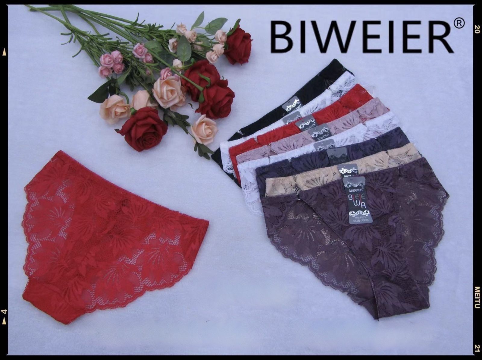 BIWEIER Трусики супер мереживо