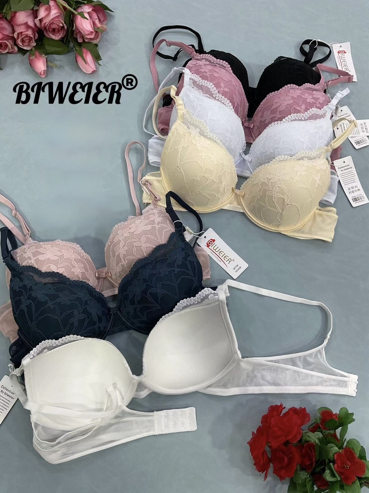 BIWEIER Бюстгальтер квітучий