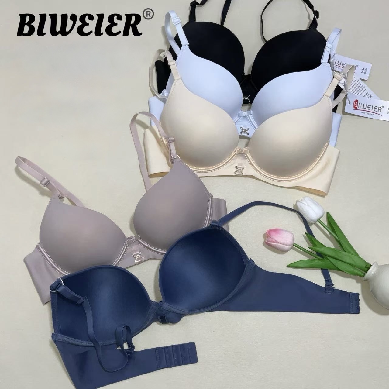 BIWEIER Безшовна спинка бюст